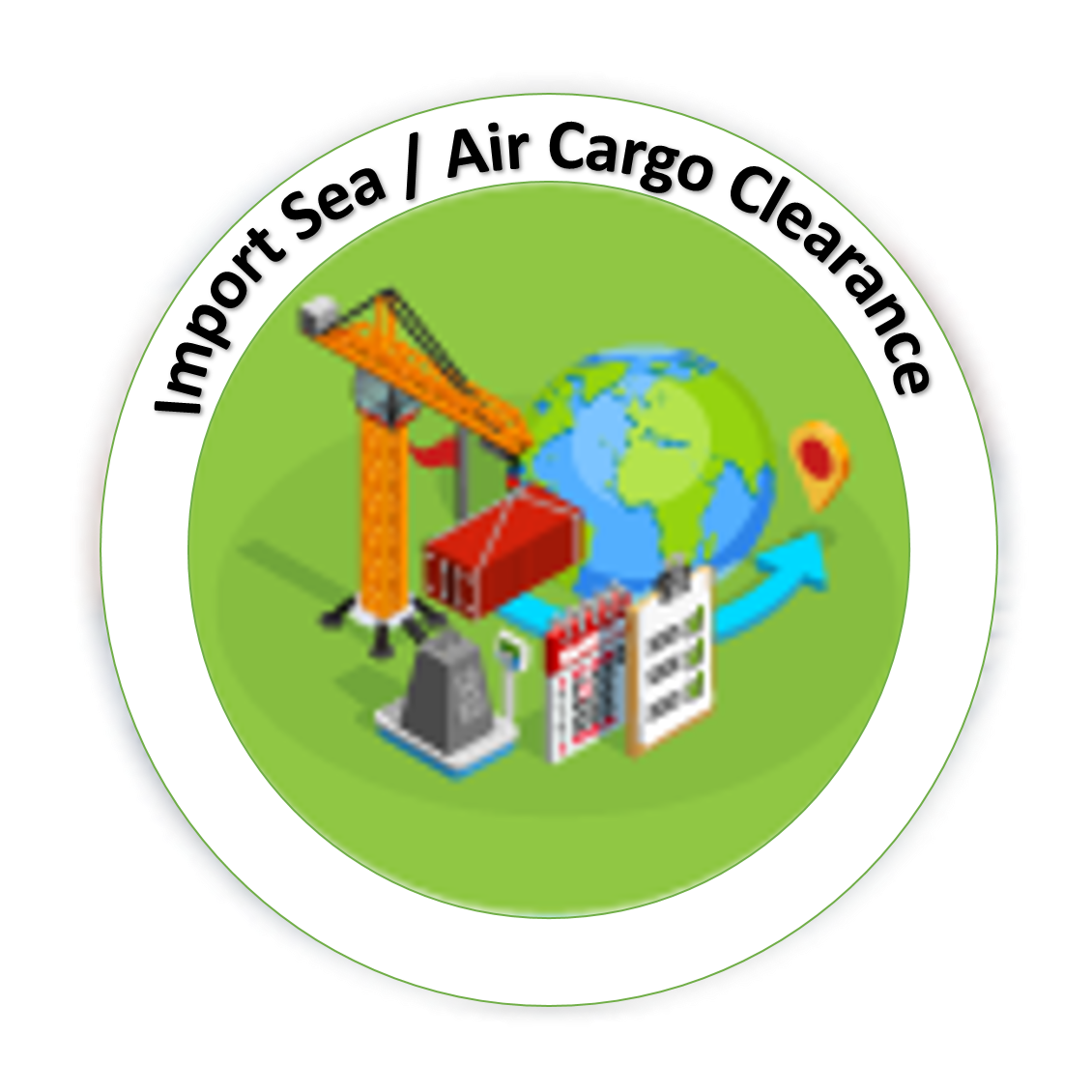 Link to Import Sea  / Air Cargo Clearance page