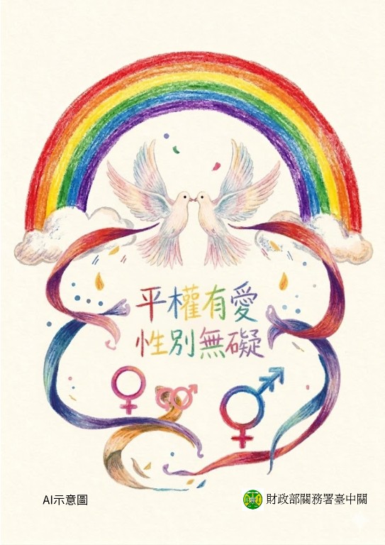臺中關性別平等宣導媒材
